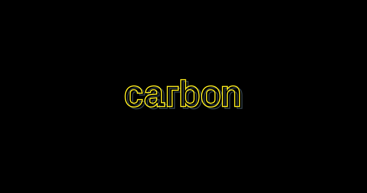 Carbon